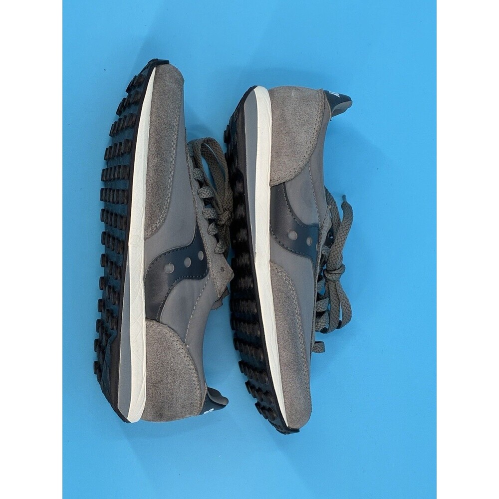 Saucony Trainer 80 Gray Suede Sneakers Men’s 6.5 Women’s 8 EU 39 S70884-13
